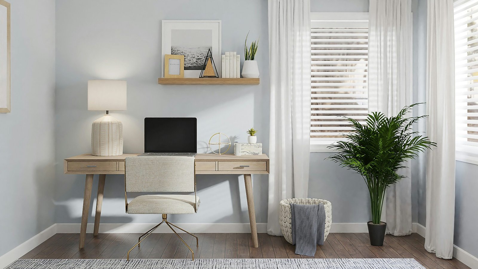 A calm, organized workspace supports clarity, balance, and focus — the foundation of productive systems.